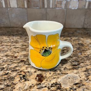 METLOX Poppy Trail Vintage CREAMER California 4” EUC